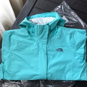 25% OFF - The North Face women’s venture 2 jacket mint blue.
